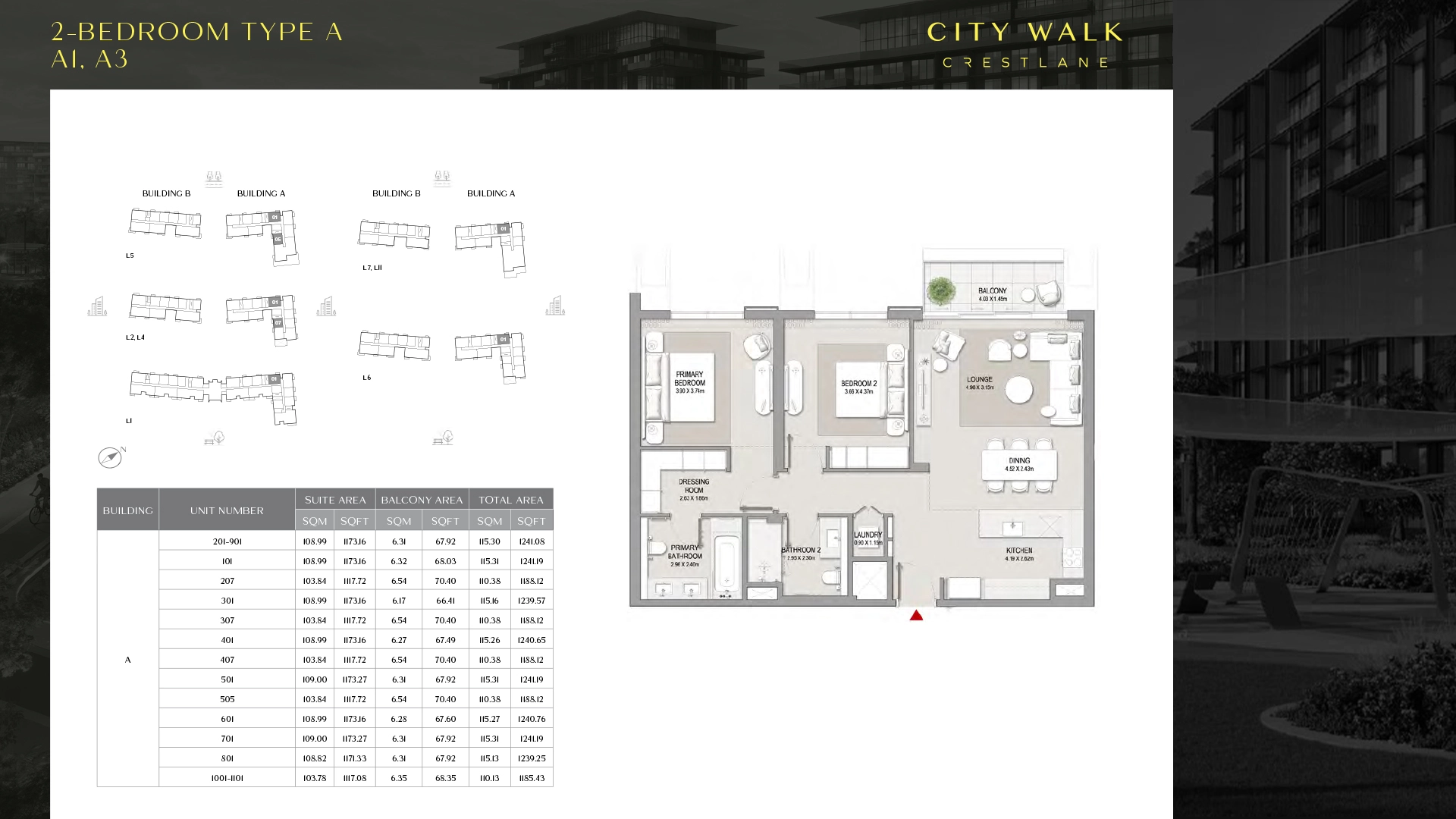 2 BR - Type B
